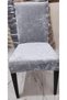 Quality Lycra Velvet Chair Cover Chair Cover Chair Protection 1 Piece - 2
