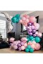 Silver Gray Mermaid Tail Foil Balloon 90cm x 25cm - 3