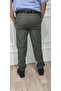 Men's Classic Comfortable Fit Khaki Linen Trousers - 3