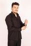 Men's Long Sleeve Black Classic Cut Shirt - 3