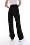 Women's Black High Waist Palazzo Jean Denim Trousers
