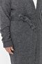 Antrasit Oversize/Bol Kesim Triko Hırka TBBAW23AV00017 - 4