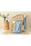 Palmier Modal Sofa Shawl 130x160 Cm Light Blue