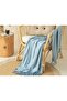 Palmier Modal Sofa Shawl 130x160 Cm Light Blue - 2