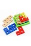 Wooden Toys Wooden Toys Russian Spiked Geometric Puzzle - 3