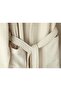 Natural Cotton & Linen Kimono Bathrobe S-m Beige - 4