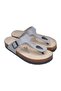 Pa Gray Genuine Leather (Grey Real Leather Slippers) Slippers - 2