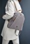 Women's 9 Compartment Medium Size Backpack Jp4040tm Gray - 6