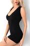 Super Mini Dress with Back Piping Detail - 3