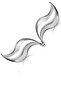 Silver Gray Mermaid Tail Foil Balloon 90cm x 25cm