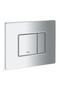 Polysight Concealed Cistern Control Panel Abs Chrome - 38732000 Polyrush 1166718 - 2