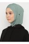 Striped Sports Cross Bonnet - Green - (St298), (Id 7829857) - 2