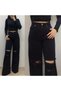 Ripped Loose Jeans 1474211445