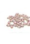 10X14 Cased Strut Drop Glass Stone Light Pink(1.4cm) 50 Pcs