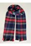 Navy Blue Scottish Scarf
