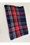 Navy Blue Scottish Scarf - 3