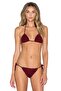 Major Knit Bikini Set in Burgundy