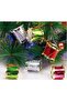 1 Pack of Christmas Small 3cm Colorful Drum Ornaments, Pack of 12