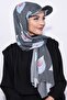 قبعة منقوشة شال الطاووس - 2