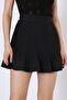 Women's Black Skirt with Shorts (20K40801-01) - 4