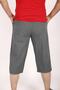 Unisex Linen Fabric Raw Cloth Summer Comfortable Bermuda Capri - 2