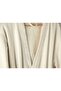 Natural Cotton & Linen Kimono Bathrobe S-m Beige - 3