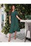 Midi Length Belted Dress - 2