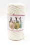 Cream Macrame Yarn – Knitting Yarn - 4