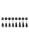Pitt Artist Pen 8pcs, Black and Gray Tones (2022) - 2