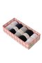 Women's Cotton 5 Pairs Sports Booties Socks with Special Box 55200-1 - 3