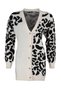 Multicolored Patterned Knitwear Cardigan TBBAW23AV00016 - 7