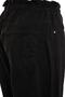 Black High Waist Elastic Waist 100% Cotton Plus Size Mom Jeans Tbbaw23Je00002 - 13