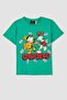 Girl's Garfield Regular Fit Short Sleeve T-Shirt