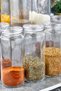 12-Piece Large Glass Jar Storage Container Spice Jar Set Super Set 500 ml (Label Gift Included) - 3