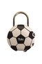 Yale Padlock Yfootball Combination Blister Packaging Black&white - 2