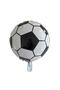 Black Number Balloon Football Ball And Black Star Balloon Set - 5