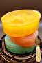 Decorative Gift Skin Friendly Pine, Apricot, Watermelon Extract Scented Natural Pumpkin Fiber 3-Piece Soap Set - 5