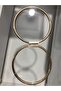 Round Gold Handle Metal Bag Handle- - 2