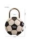 Yale Padlock Yfootball Combination Blister Packaging Black&white