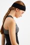 Women's Black Cotton Combed Non-Slip Anti-Sweat Ultra-Light Sports Hair Band Bandana - 5