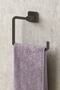 Lifetime Stainless Towel Holder Matte Black Mg335