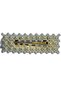Buckle Pearl Jewelled Snap Buckle