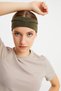 Women's Double-Sided Use Alternative, Combed Cotton, Non-Slip, Lightweight, Sports Hair Band Bandana - 2