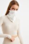 Women's 4-Function Protective, Cotton, Flexible, Anti-Sweat, Bandana, Neck Collar, Buff, Mask - 3