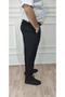 Men's Large Size Classic Relaxed Cut Fabric Trousers - 4