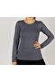 Women's Long Sleeve Lycra Combed Cotton Body