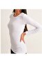 Women's Round Neck Long Sleeve Bodysuit - 2