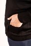 Men's Fine Wool Knitwear Knitted Father Black Cardigan - 3