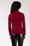 Women's Long Sleeve Turtleneck Lycra Body - 4