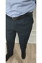 Men's Classic Cut Pleated Fabric Trousers - 2